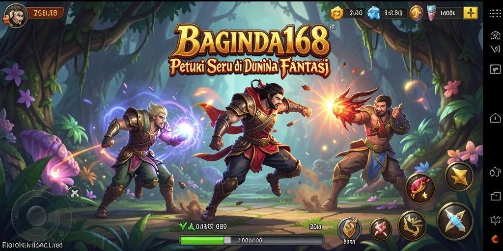 Tampilan gameplay dinamis yang mengundang dalam <strong>BAGINDA168</strong>.