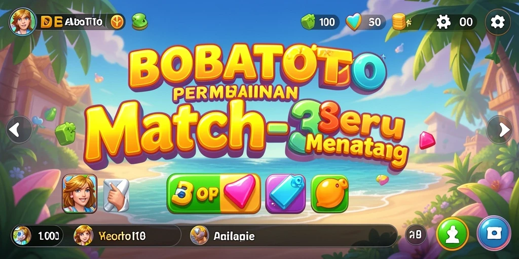 Tampilan gameplay seru BOBATOTO yang memikat.