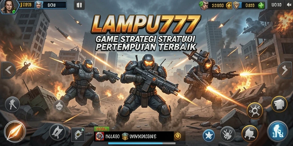 Tampilan seru gameplay LAMPU777 dengan pertempuran strategis.