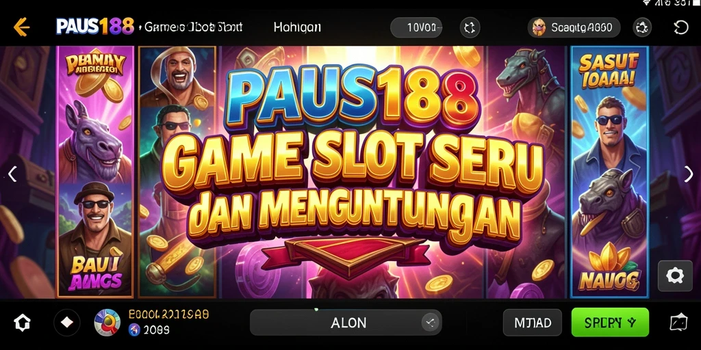Tampilan gameplay PAUS188 yang menarik dan mengasyikkan.