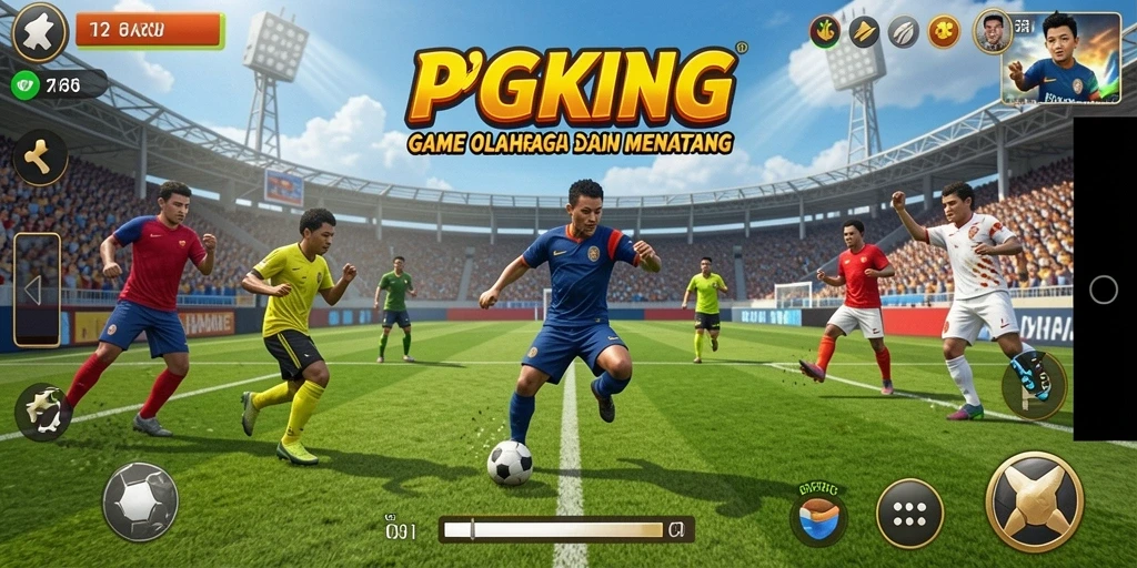 Tampilan gameplay seru dalam PGKING dengan grafis menarik.