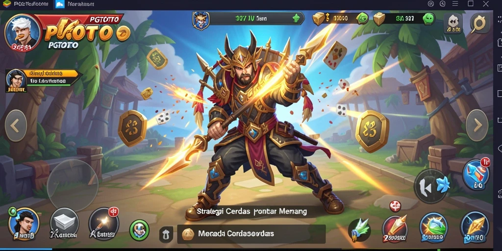 Tampilan menarik dari gameplay PGTOTO yang penuh strategi.