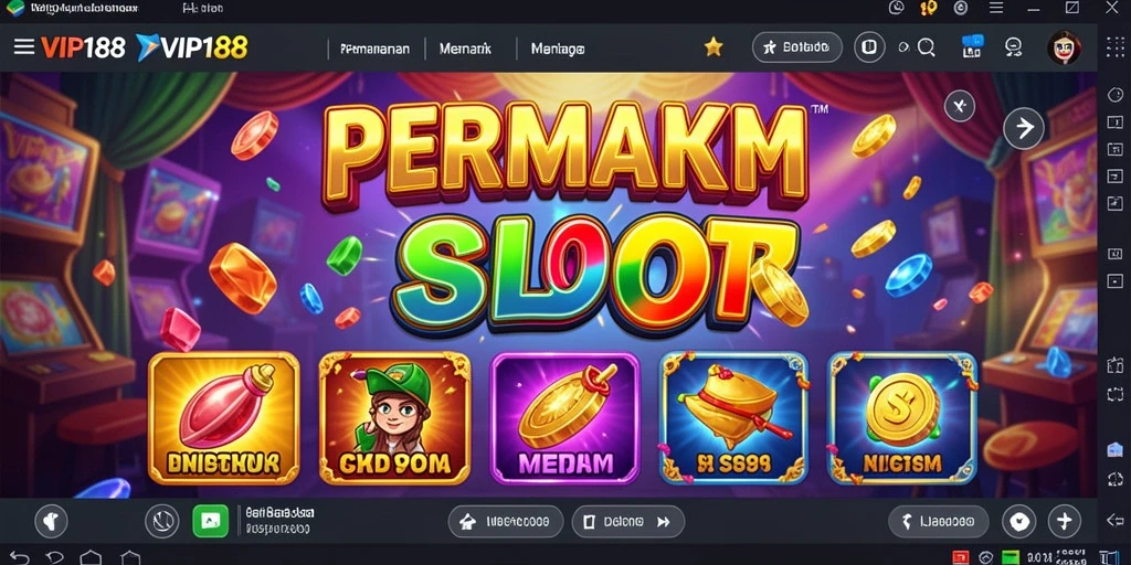 Tampilan gameplay Slot yang menarik dan penuh warna.